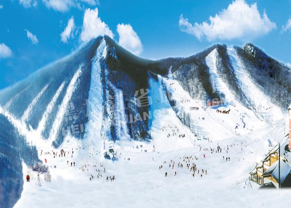 吉华长寿山滑雪一日游
