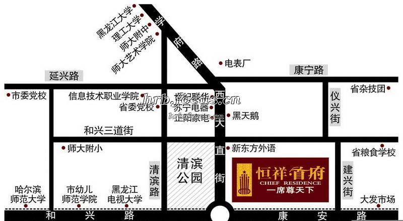 恒祥首府位置图