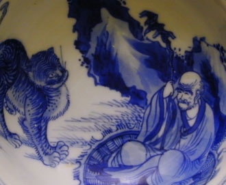 康熙青花纹饰图一