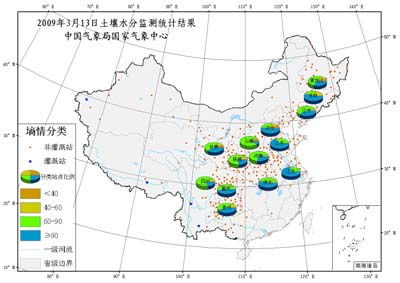 未来三天北方土壤持续干旱南方土壤持续过湿